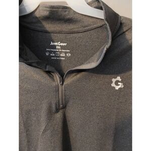NWOT-Men's JumGear 1/4 Zip Athletic‎ Wear Pullover Size XL Gray